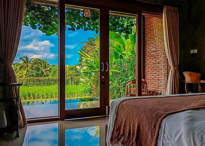 Villa Dukuh Ubud #3 Ricefield View